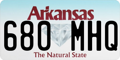 AR license plate 680MHQ