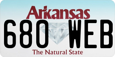 AR license plate 680WEB