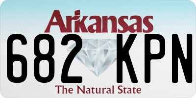 AR license plate 682KPN