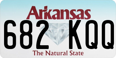 AR license plate 682KQQ