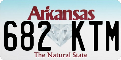 AR license plate 682KTM