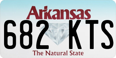 AR license plate 682KTS