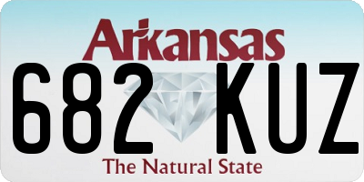 AR license plate 682KUZ