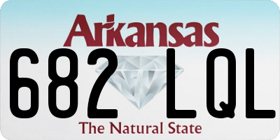 AR license plate 682LQL