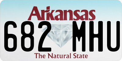 AR license plate 682MHU