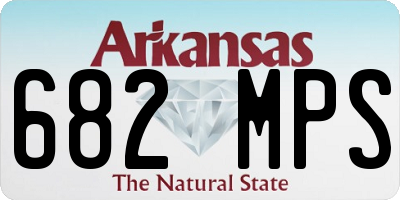 AR license plate 682MPS