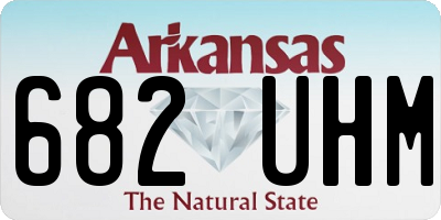 AR license plate 682UHM
