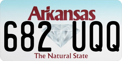 AR license plate 682UQQ