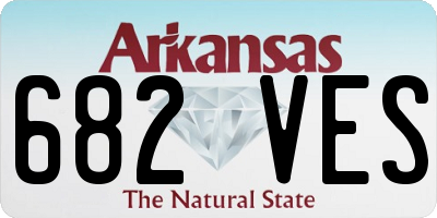AR license plate 682VES