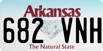 AR license plate 682VNH