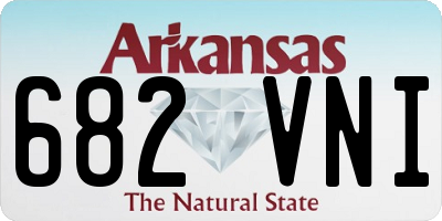 AR license plate 682VNI