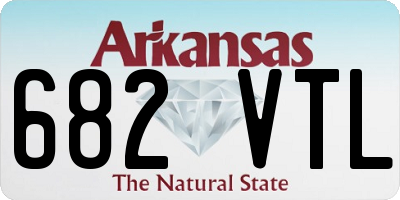 AR license plate 682VTL