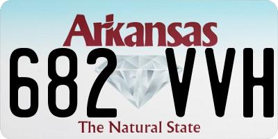 AR license plate 682VVH