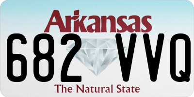 AR license plate 682VVQ