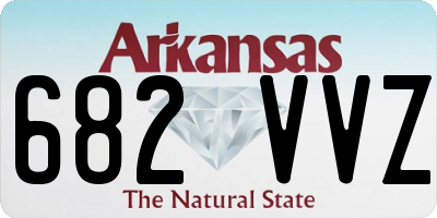 AR license plate 682VVZ