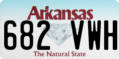 AR license plate 682VWH