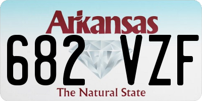 AR license plate 682VZF