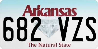 AR license plate 682VZS