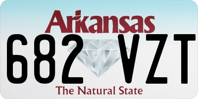 AR license plate 682VZT