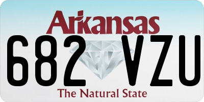AR license plate 682VZU