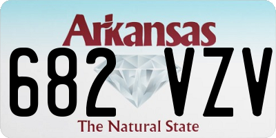 AR license plate 682VZV