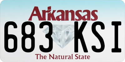 AR license plate 683KSI