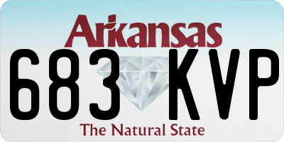 AR license plate 683KVP