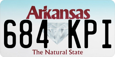 AR license plate 684KPI