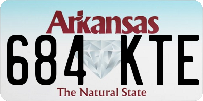 AR license plate 684KTE