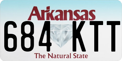 AR license plate 684KTT