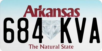 AR license plate 684KVA