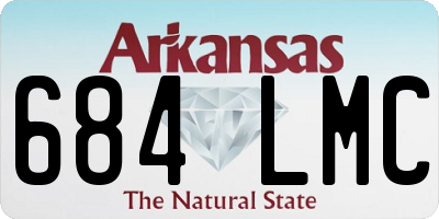 AR license plate 684LMC