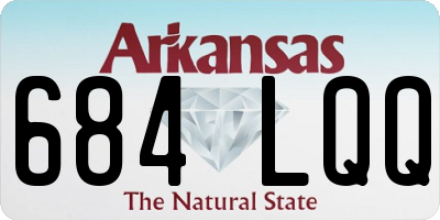 AR license plate 684LQQ
