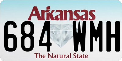 AR license plate 684WMH