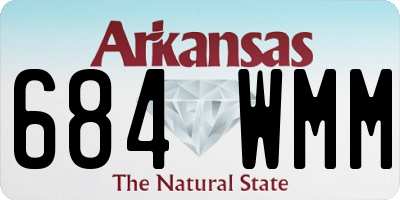 AR license plate 684WMM
