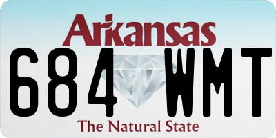 AR license plate 684WMT