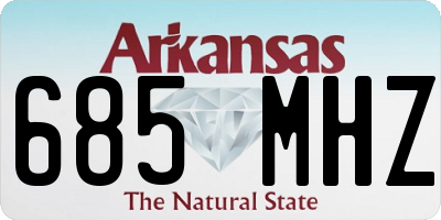 AR license plate 685MHZ