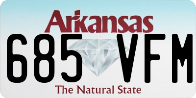 AR license plate 685VFM