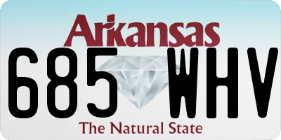 AR license plate 685WHV