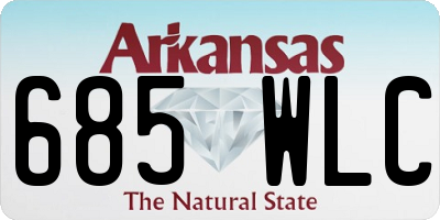 AR license plate 685WLC