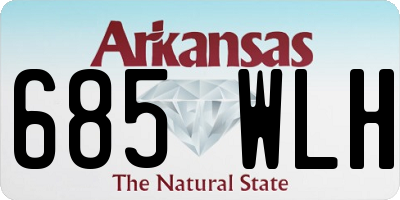 AR license plate 685WLH