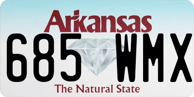 AR license plate 685WMX