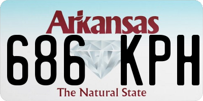 AR license plate 686KPH