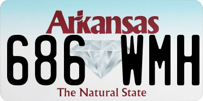 AR license plate 686WMH
