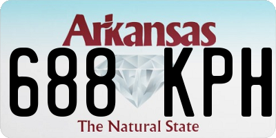 AR license plate 688KPH