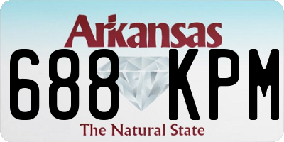 AR license plate 688KPM