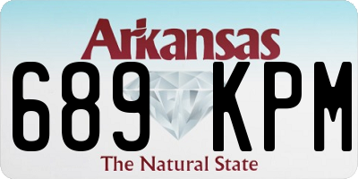 AR license plate 689KPM