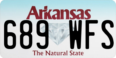 AR license plate 689WFS