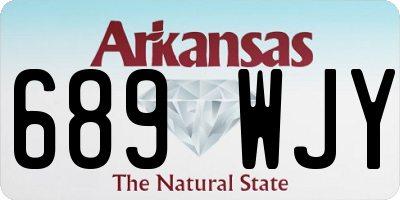 AR license plate 689WJY