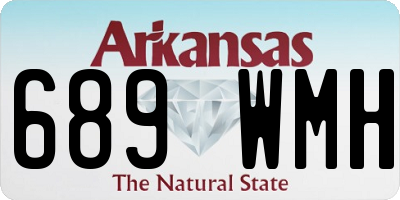 AR license plate 689WMH